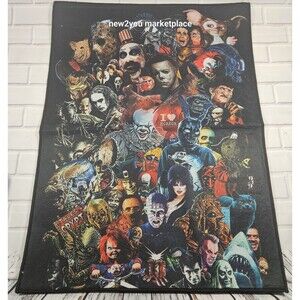 Horror Movie Carpet, Horror Rug, Movie Carpet, Horror Area Rug, (A233)